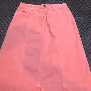 Talbots Women’s denim Nantucket Red sz 4
